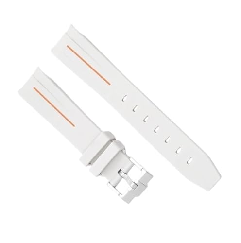Bracelet rubber incurvé pour supprimer l'espace vide des montres Planet