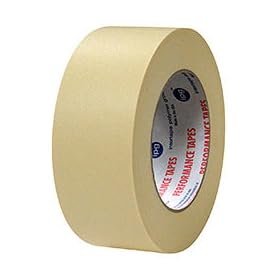 Intertape Pg21/Nat160 Pg21 High Temperature Masking Tape: 1" X 60 Yd, Natural #TOP1