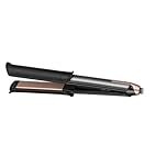 Remington ONE Straight & Curl Styler - Hair Straightener & Curling Wand in One Easy Styling Tool, FlexiCovers switch between straight/curl mode, Heats up in 20seconds, 5 settings 150-230°C, S6077