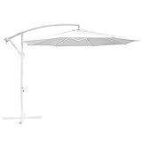pergola aluminio blanco precio Sus medidas son: Ø 300 cm. Altura mástil: 250 cm.
