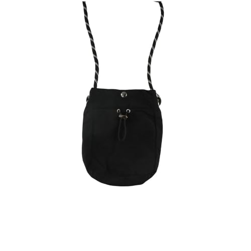 Nylon Drawstring Crossbody Bag Hanging Neck Bag, Soft Nylon Couple Shoulder Bag Sling Bag Handbag4