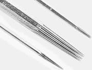 50 x 7 Round Liner Tattoo Needles Pre-Packaged Sterile