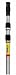 Skimlite 9018 3-Piece Dual-Locking Telescoping Pool Cleaning Pole - 6-18 Feet