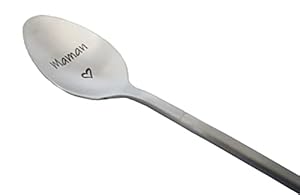 Zinello Design Dessertlöffel mit Liebesbotschaft Mama