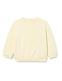 Koton Baby - Mädchen Cat Printed Brushed Interior Back Press-Studs Crew Neck Sweatshirt, Yellow (151), 12-18 Monate EU