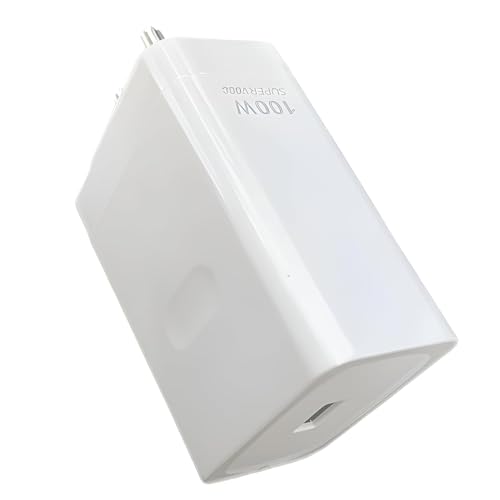 Image of BLACKSHEEP Oppo 100W Type C SuperVooc Super-Fast Charging Adapter for Oppo find X8 pro,X8, Reno12 pro,12,F27 pro+, F27,A3 pro,F23, Narzo 70 Turbo,Xt /Xt 730G, 13 Pro Plus,12 Pro+| Adaptor