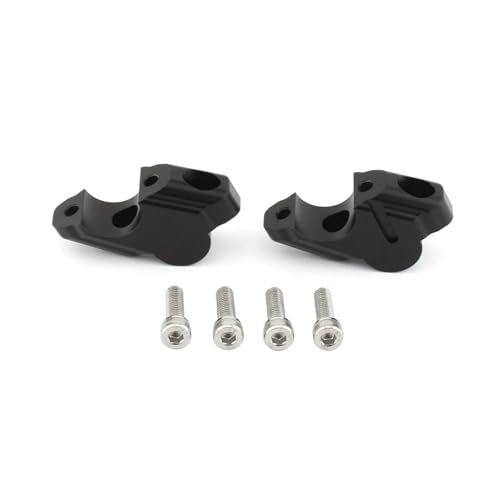 Elevadores de manillar negros para moto Tenere 700 y Tracer 9 GT
