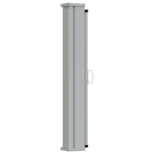 Store latéral extensible rouge idéal pour protéger votre terrasse du vent - 4