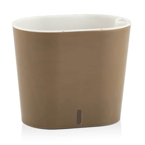 GARDENCIA Modern Decorative Flower Pot for All Indoor Plants,Home Gardening Planter Pots for Outdoor,Balcony,Office,Restaurants (Self Watering Pot-UV Material) (Brown) (B09P4YLZJ2) Amazon Price History, Amazon Price Tracker