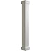 Ekena Millwork COLUKP12X144STUF Knotty Pine Endurathane Faux Wood Non-Tapered Square Column Wrap w/Standard Capital & Base Rustic Columns, 12"W x 12