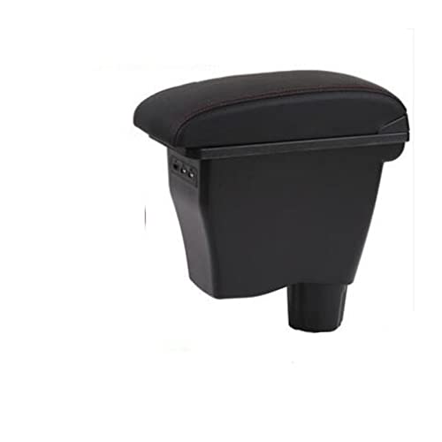Armlehnen Konsole Für SMART Für FORTWO Für FORFOUR Für 450 Für 451 Für 453 Für 454 Armlehnenbox(Black red line)