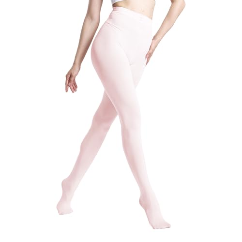 Image of MATHACINO Women's 80D Solid Color Soft Semi Opaque Pantyhose Colored Tights High Waist Womens Tights