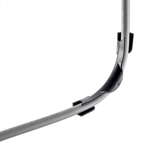 QUICK2FIX® 50 x Profi - Winkelspangen für Fußbodenheizung - Winkelspange - Umlenkbogen zur Rohrführung (14-18 mm) - Made in Germany -100% Formstabil -Profiqualität