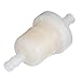 Quicksilver 16248 In-line Fuel Filter - Mercury and Mariner 2-Cycle and 4-Stroke Outboards