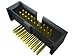 SHF-105-01-L-D-SM-LC, Conn Shrouded Header HDR 10 POS 1.27mm Solder ST SMD Tube (10 Items)