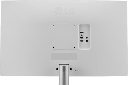 Image of LG 27UP600K 27 inch Ultrafine 4K UHD IPS Display 3840x2160, DCI-P3 95%, VESA DisplayHDR 400, Reading Mode, Flicker-Proof, HDMI, DisplayPort, White