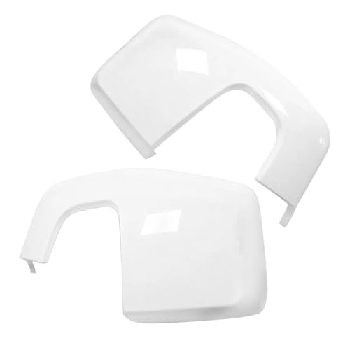 Capuchon de rétroviseur blanc Ford Transit Custom ajustement parfait clipsable - 2