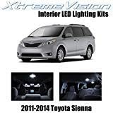XtremeVision LED interior para Toyota Sienna 2011-2014 13 piezas kit LED interior blanco puro herramienta de instalación