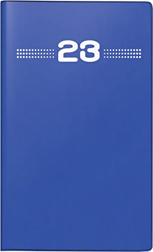 rido/idé Monthly Calendar Model M Planner 2023 Sheet Size 8.7 x 15.3 cm Blue