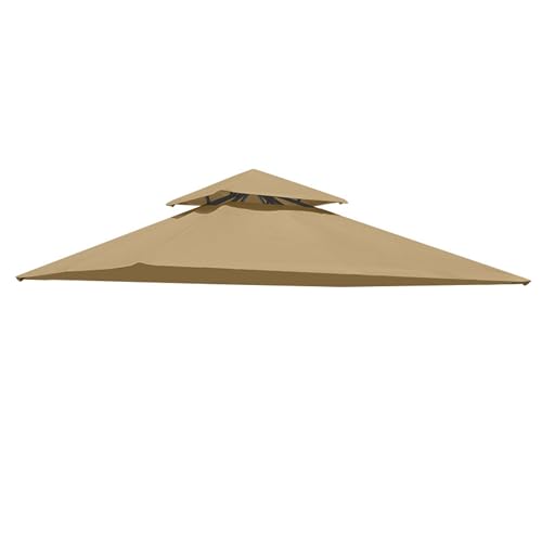Cubierta para cenador de jardín impermeable con bloqueo UV para barbacoas 2