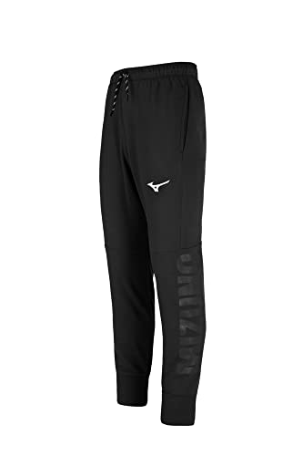 Jogger Mizuno MZ1 Long noir pantalon de détente pour la maison