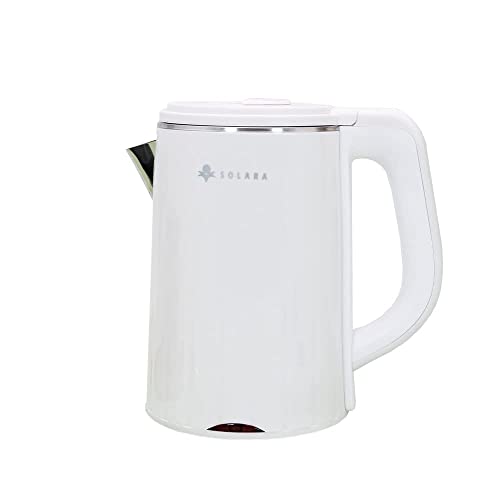 SOLARA white Electric kettle fast boil 1.2 litres...