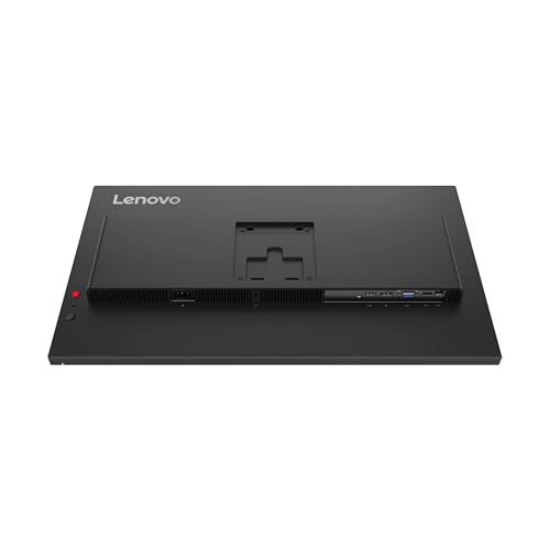 Image of Lenovo ThinkVision T27-40 27in FHD IPS Monitor, 120Hz 1080p, 99% sRGB, Low Blue Light, Ergonomic Height-Adjust Stand, USB Hub, HDMI /DP, VESA Mount Dual-Pack Bundle Included Plus MAJ Deskpad | 2 Pack