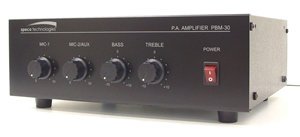 Speco PBM-30 PA Amplifier Front Panel