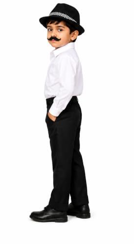Image of Raj Costume Freedom Fighter Costume for Kids | Independence Day Fancy Dress | Patriotic School Function Dress | Boys & Girls