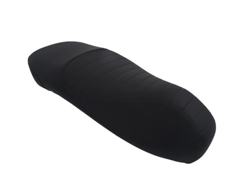 Housse de selle Piaggio Vespa GTS 250/300 noir couture noire 2009-2019