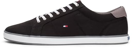 Tommy Hilfiger H2285arlow 1d, Zapatilla Vulcanizada Hombre, Negro (Black), 45 EU | Ya disponible en tu tienda friki favorita! En mundofriki.es!