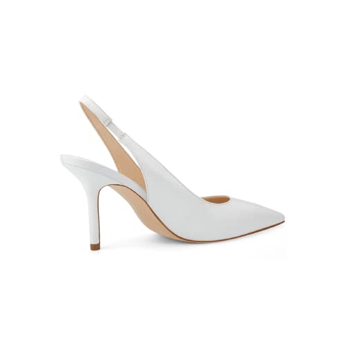 Image of Womens Slingback High Heels Pointed Toe Slip On Dress Shoes | Closed Toe,Stiletto Heels,Women's Pumps,Dressy Casual,Party,Wedding,Prom,Work Shoes,Going Out