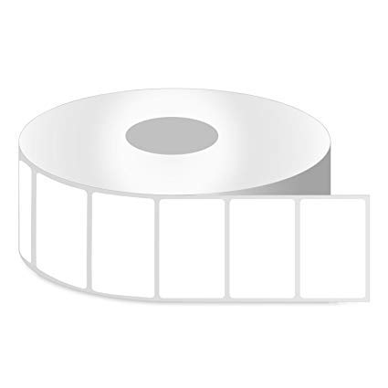 AlexVyan MRP Sticker 2"(Inch) x 1.25"(Inch) -51 MM x 32 MM, Direct Thermal Transfer Barcode Labels, Paper White, Core Size 1 Inch, Face Out Permanent Adhesive (2 Roll - 4000 ASIN)
