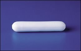 SP Bel-Art Spinbar Teflon Polygon Magnetic Stirring Bar; 25 x 8mm, White, Without Pivot Ring F37120-0025 Made in USA