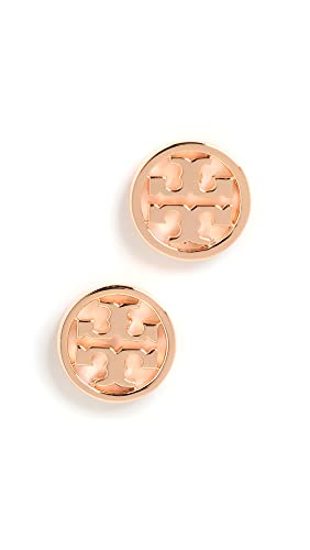Image of Tory Burch Women's Icon Circle Stud Earrings