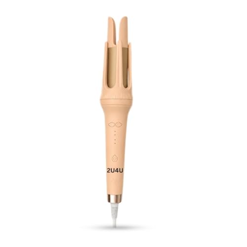 Image of 2U4U Automatic Hair Curler | Effortless Hair Styling with Adjustable Temperature and Smooth Rotating Design for Perfect Curls on All Hair Types