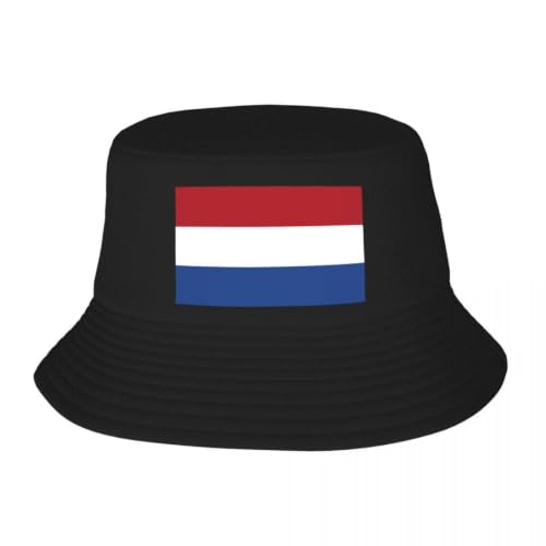 Anti serrage drapeau des Pays Bas casquette de pêcheur adulte lâche pour grand confort