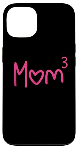Mom Of Three Kids 3 Mother Day Third �V���� �Ԃ���� �}�} �}�} �X�}�z�P�[�X iPhone 13 �p
