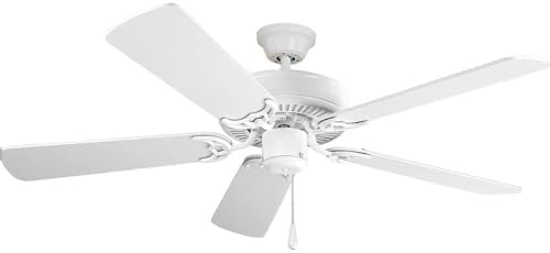 Maxim Basic-Max-Ceiling Fan in style-52 Inches wide by 12.5 inches high-Matte White Finish-Light Oak Blade Color