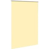 Verdunkelungsrollo Gelb 160x230cm ohne Bohren Polyester Rollo Klemmrollo für Fenster & Tür...