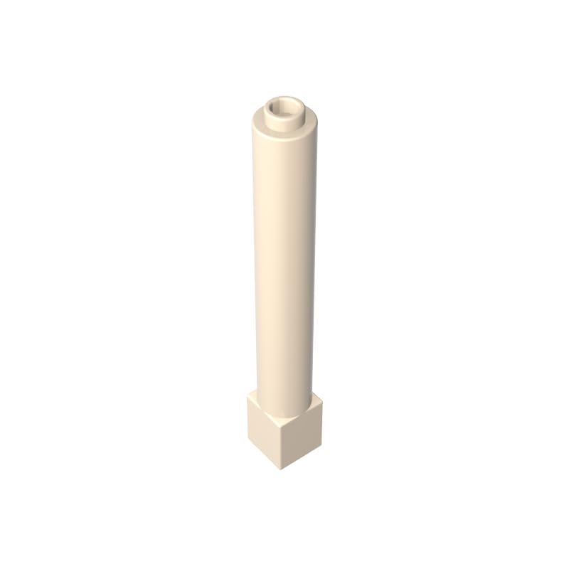 GDS-1326 43888 Support 1x1x6 Solid Pillar, White (yellowish), 50 PCS — image 1