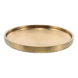 Durabilité : fabriquée en acier inoxydable, cette robuste plaque porte-clés d'entrée résiste à un usage quotidien, ainsi la beauté de votre rangement à clés pendant des années. bol décoratif doré, vide-porte-clés