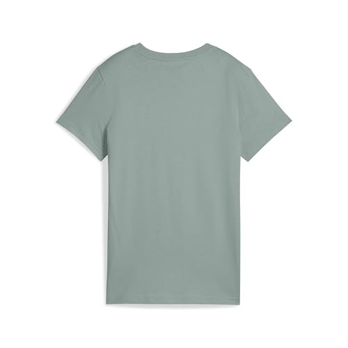 Image of Puma Women Cotton Letter Print Regular Fit Tees