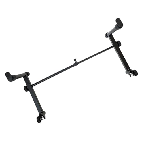BESTonZON Ergonomic Electronic Piano Rack 2-tier Stand Extension Bracket Strong Portable