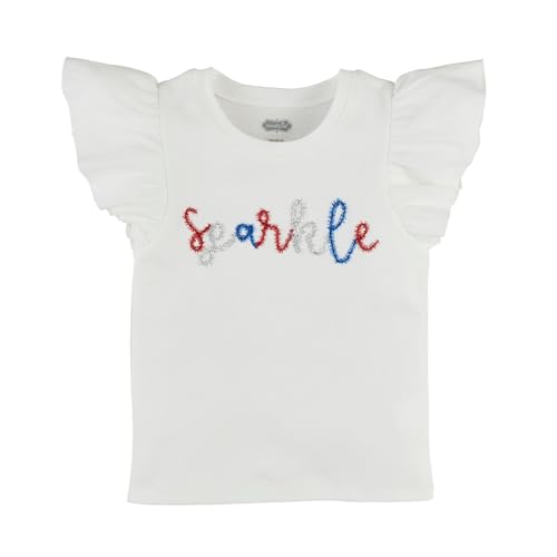 T-shirt fille décontracté pour l'école et les fêtes Mud Pie