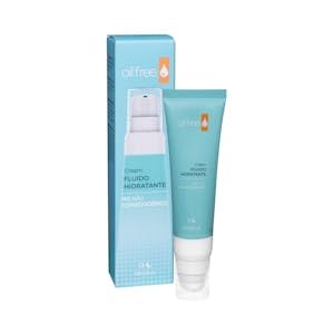 Crema facial fluida hidratante Oil Free piel grasa, seborreica y...