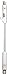 United Scientific SPTAR01 Glass Spectrum Tube, Argon