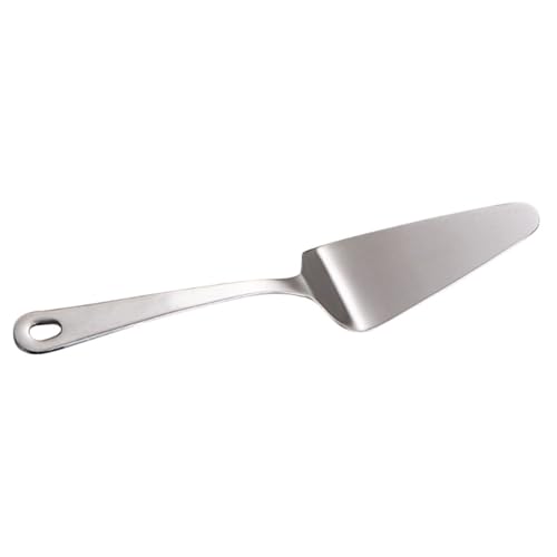 PAMINGONO Espátula Metálica para Pizza de Acero Inoxidable Herramienta de Hornear con Mango Ergonómico Antideslizante para Pasteles Tartas y Pizzas para Uso Restaurantes Pizzerías y Hogar