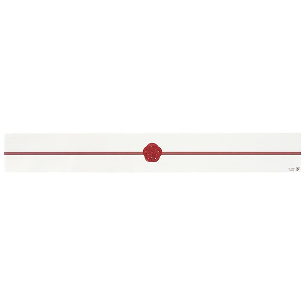 Heads Mizuhiki Gift Wrap, Red Plum, 20 Sheets