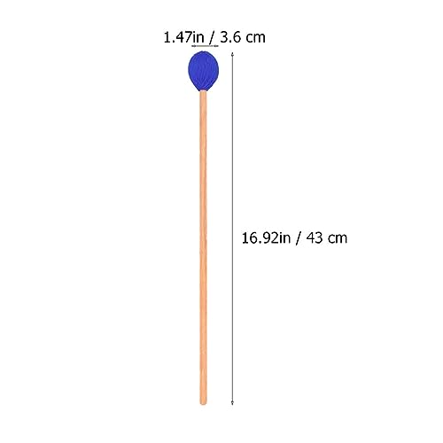 2 Baquetas para Marimba Azul miniatura 2